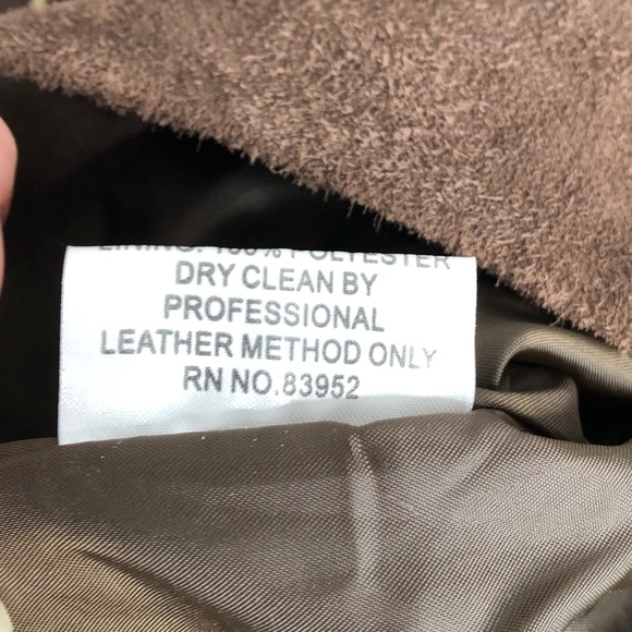 Margaret Godfrey Brown Suede Grommet Fringe Skirt - Picture 9 of 11